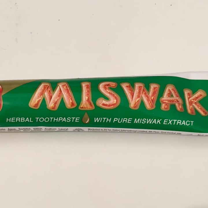 review photo of Dabur Pasta de dents Meswak shared by @vgnisme on 26 Feb 2022 - review