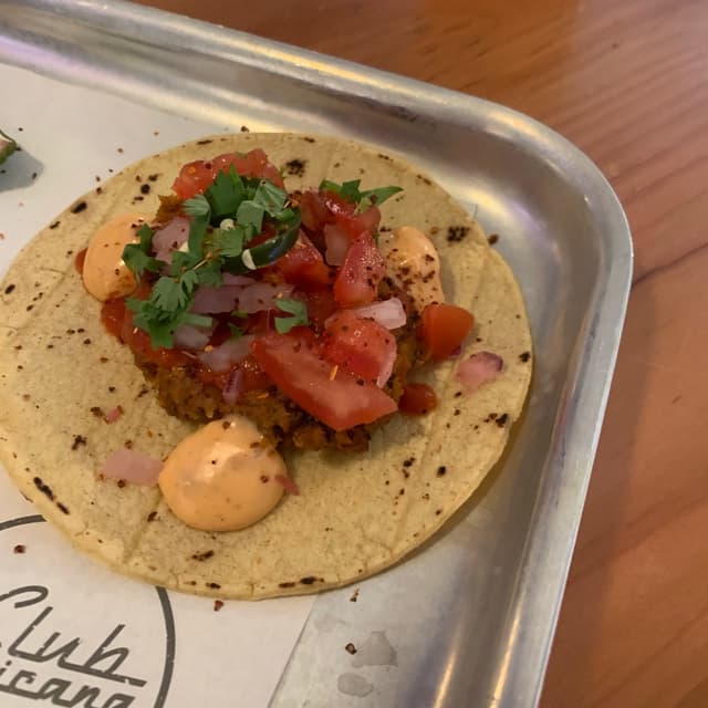 Foto del plato “Chorizo Taco”