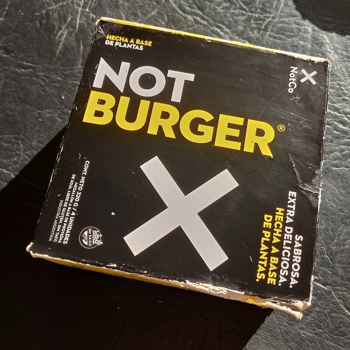 photo of NotCo Not Burger shared by @popitebele on  10 Aug 2020 - review