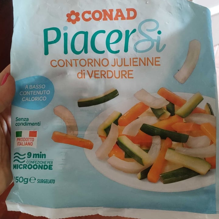 photo of Piacersi | Conad Contorno Julienne di Verdure shared by @birretta78 on  16 May 2022 - review