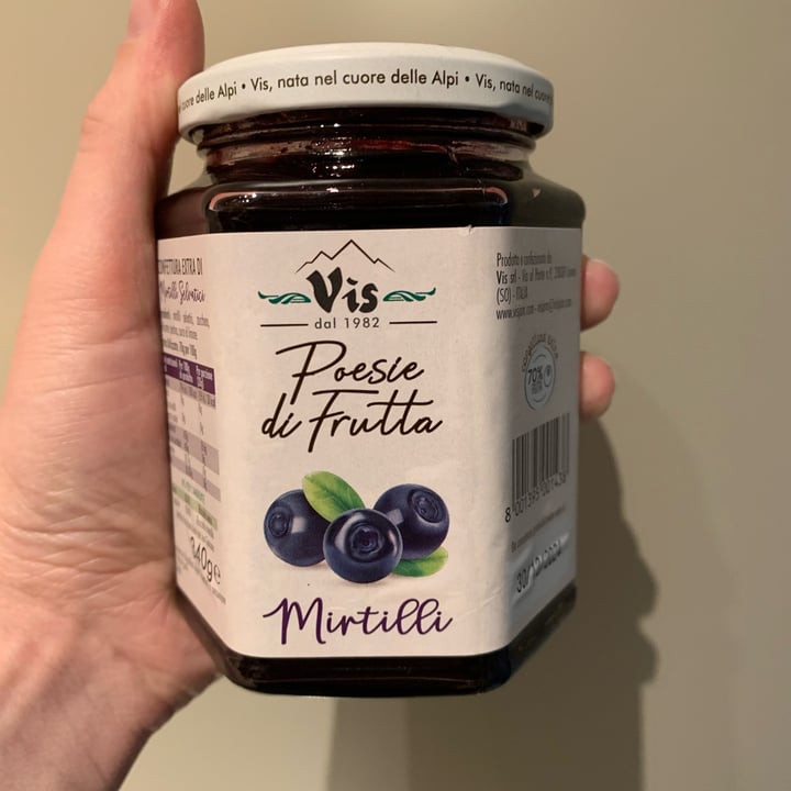 review photo of Poesie di frutta Confettura Extra Di Mirtilli Selvatici shared by @michylo on 16 Sep 2022 - review