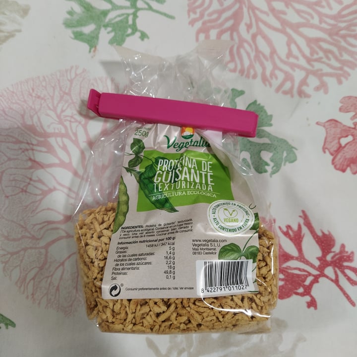 photo of Vegetalia Proteína de Guisante Texturizada shared by @veggiebrocoli on  03 Nov 2020 - review