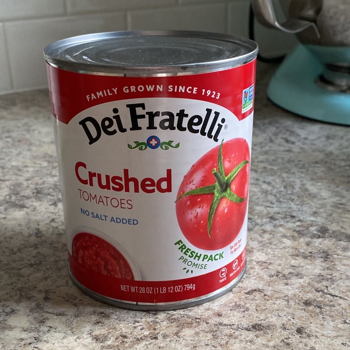 review photo of dei fratelli Crushed Tomatoes shared by @janmarie on 30 May 2022 - review
