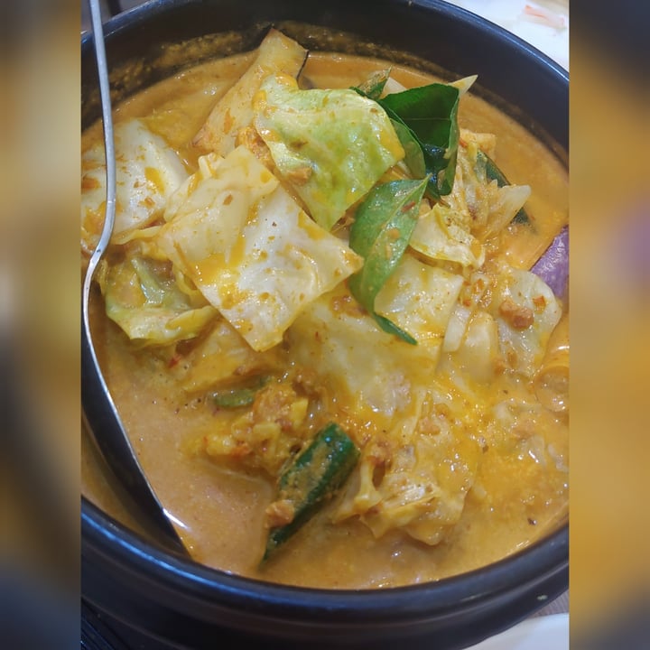 photo of Yes Natural Restaurant Vegetarian curry in Stone pot (veganised) shared by @vegananu on  27 Jan 2021 - review