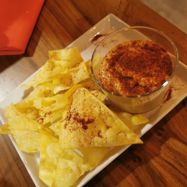Photo of the dish “hummus”