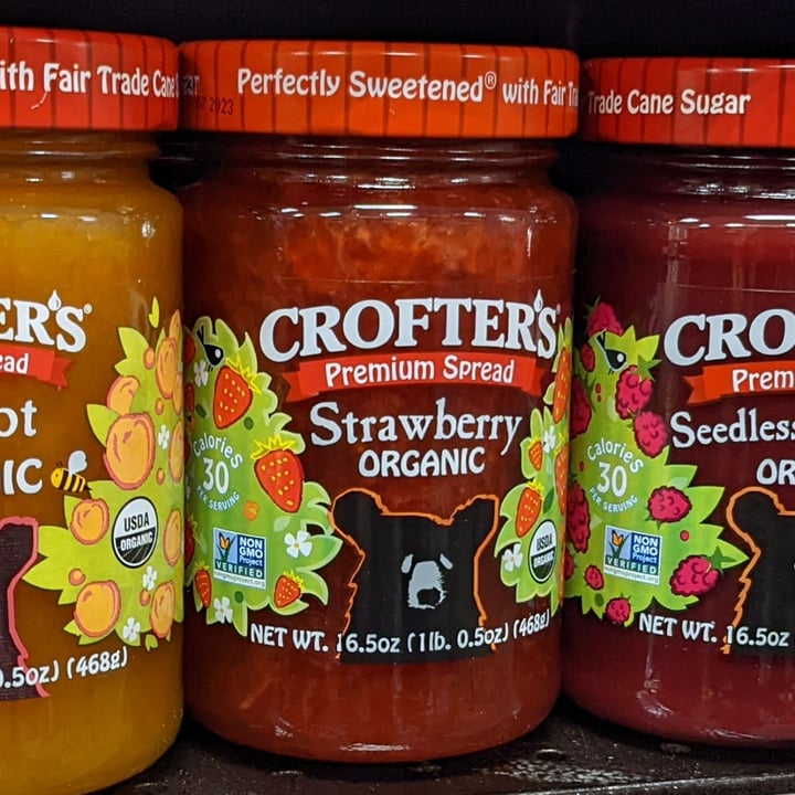 photo of Crofter’s Organic Strawberry Spread shared by @prismaticpattern on  30 May 2022 - review