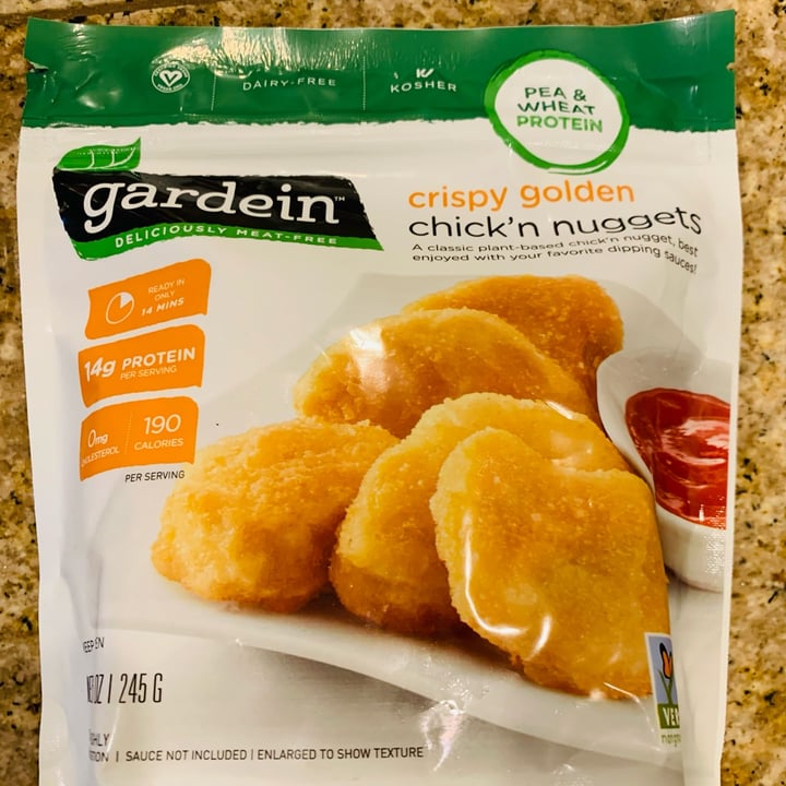photo of Gardein Crispy Golden Chick’n Nuggets shared by @divequeen11 on  24 Dec 2021 - review