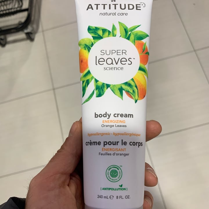 photo of ATTITUDE Natural body cream shared by @isafaciano on  21 Nov 2021 - review