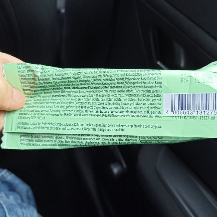 review photo of Multipower Protein Layer Vegan Brownie Flavour shared by @veravegan on 01 Oct 2022 - review
