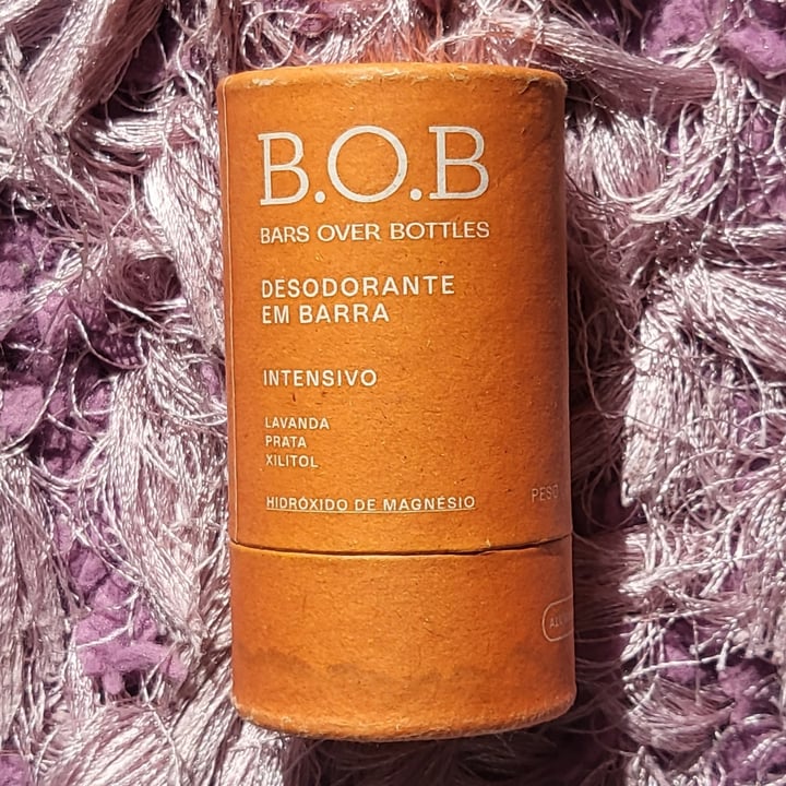 photo of bob BOB Desodorante Em Barra Intensivo shared by @aldrummond on  15 Oct 2022 - review