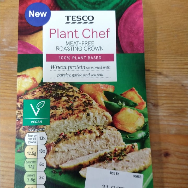 photo of Tesco Meat free roasting crown shared by @carmarthensally on  01 Nov 2020 - review