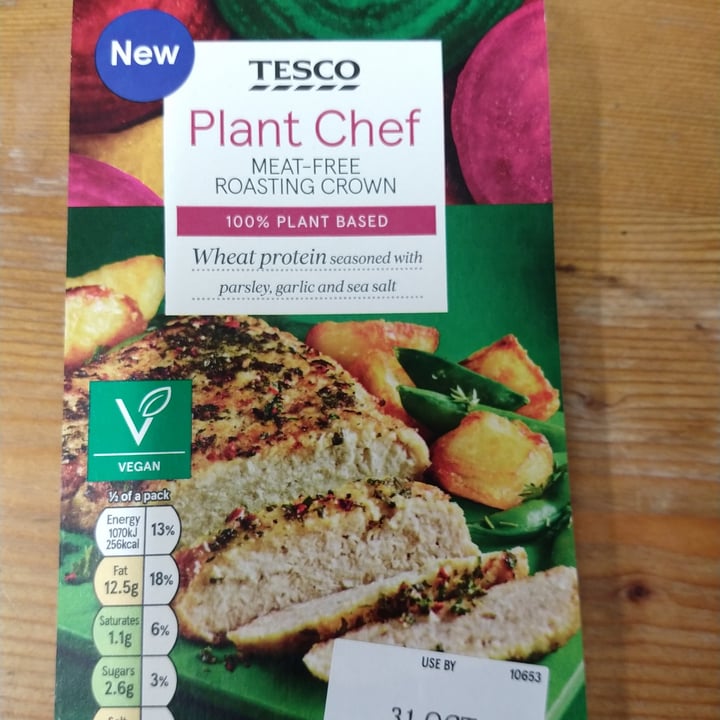 review photo of Tesco Meat free roasting crown shared by @carmarthensally on 01 Nov 2020 - review