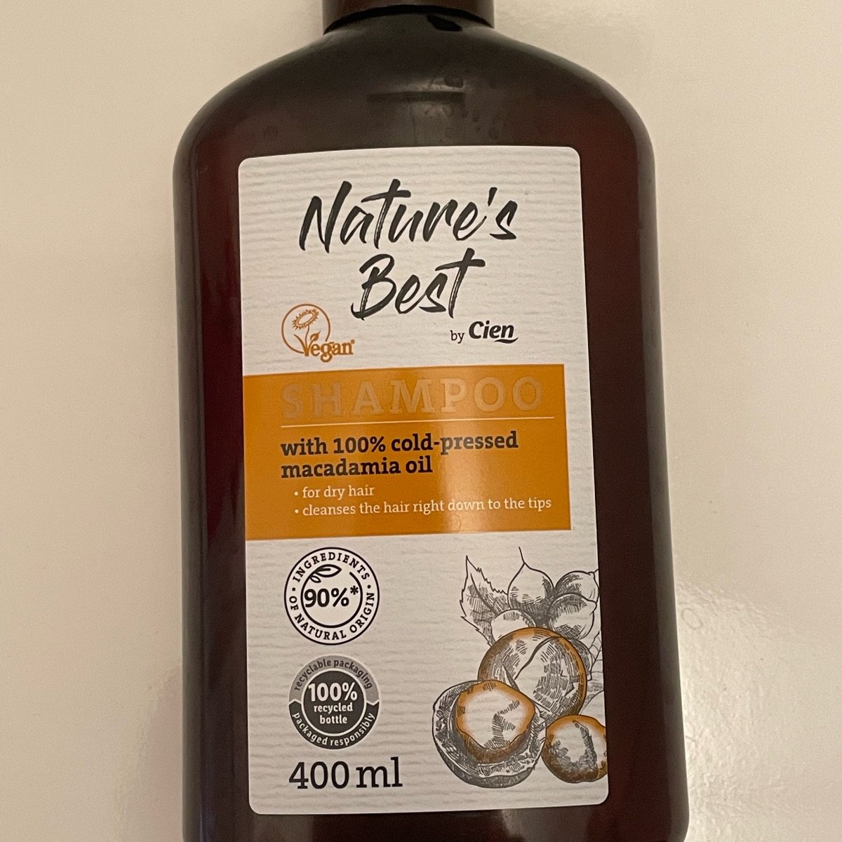 Lidl cien Cien Nature’s best shampoo Macadamia Oil Reviews abillion