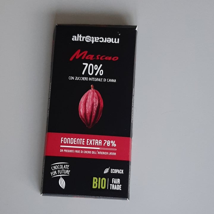 photo of Altro mercato Mascao Fondente Extra 70% shared by @silviar2101 on  12 Apr 2022 - review