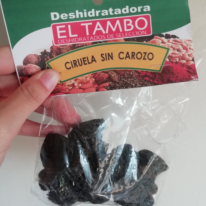 photo of El Tambo Ciruelas deshidratadas sin carozo shared by @cataibaceta on  08 Sep 2020 - review