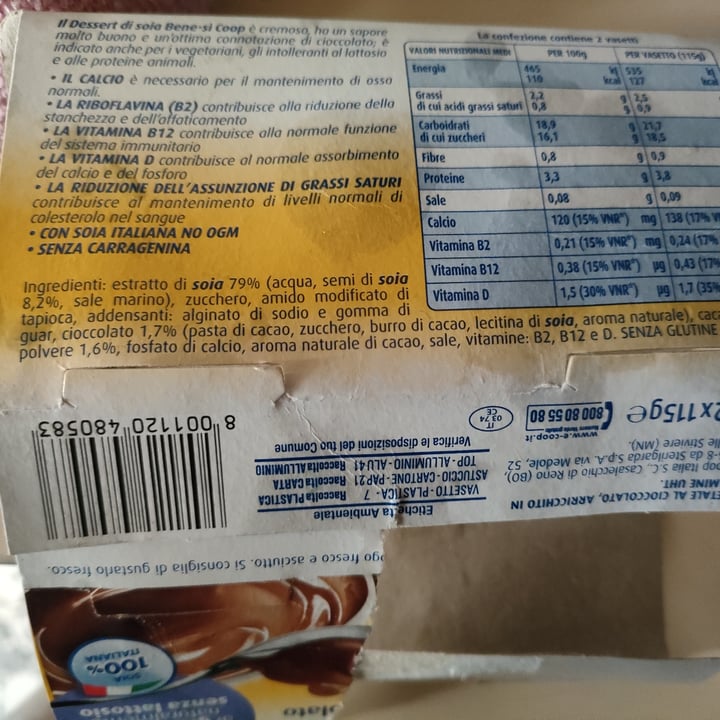 review photo of Bene.Si coop crema dessert shared by @coccobello on 07 Sep 2022 - review