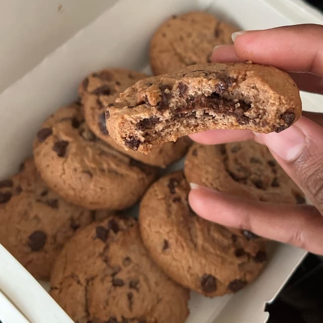 Photo of the dish “Vegan Chocolate Chip Cookies (Hazelnut Creme)”