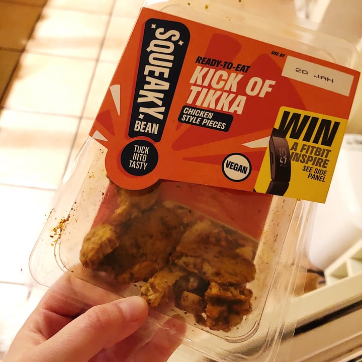 photo of Squeaky Bean Chicken Style Pieces, Vegan shared by @laurasims on  12 Jan 2021 - review
