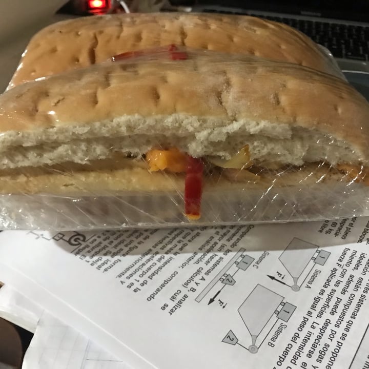 photo of Dolce Vita Sandwich de seitán en tiras shared by @juanalopez on  13 Oct 2021 - review