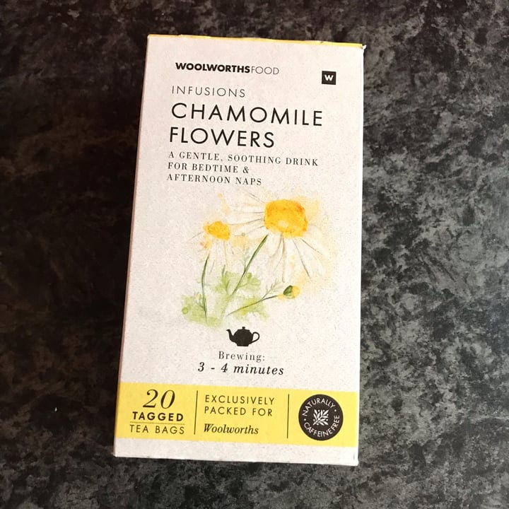 photo of Woolworths Food Chamomile Tea shared by @kellym on  18 Mar 2022 - review