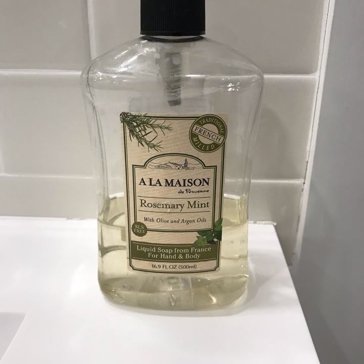 photo of A La Maison de Provence rosemary mind liquid soap shared by @dulcilne on  07 May 2022 - review