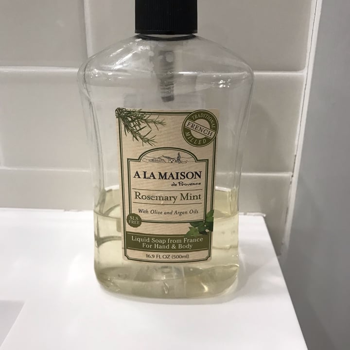 review photo of A La Maison de Provence rosemary mind liquid soap shared by @dulcilne on 07 May 2022 - review