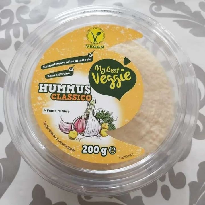 review photo of My Best Veggie Hummus classico shared by @gius on 07 Dec 2021 - review