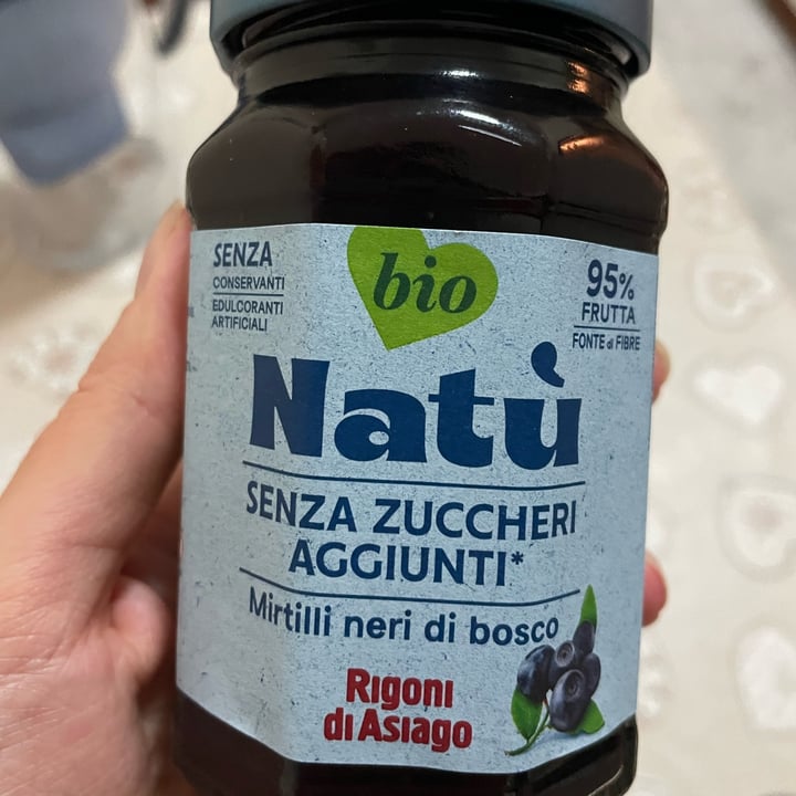 review photo of Rigoni di Asiago natú ai mirtilli neri di bosco shared by @misscyanide on 25 Oct 2022 - review