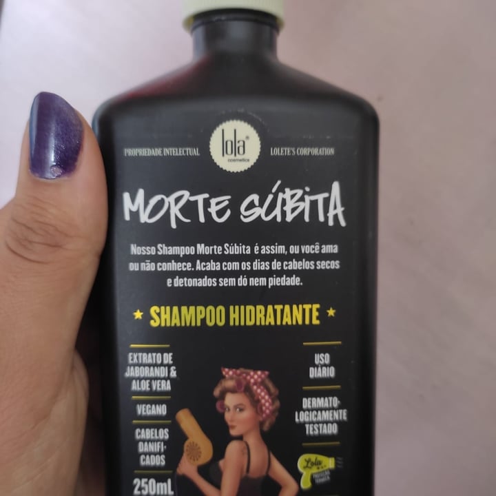 photo of Lola Cosmetics Shampoo Hidratante Morte Súbita shared by @dayamar on  20 Jun 2022 - review