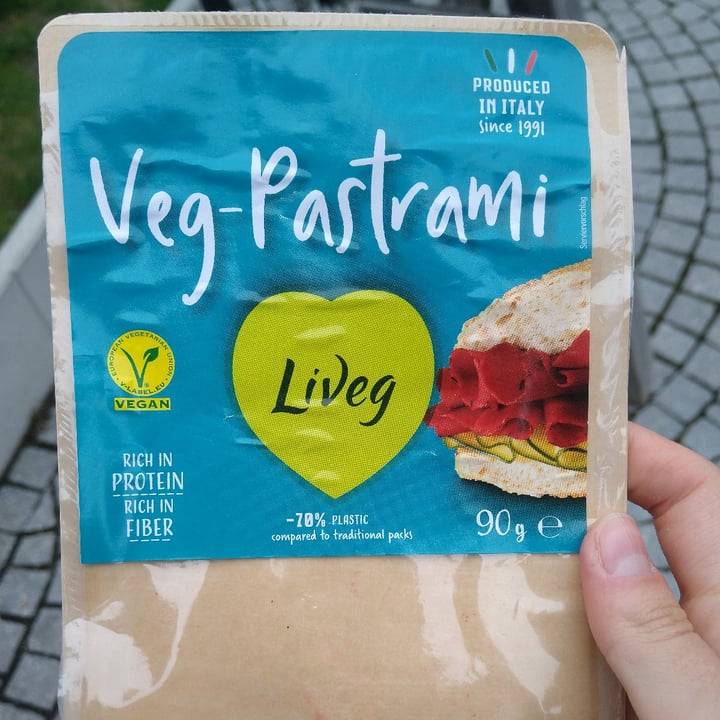 photo of Liveg Veg-Pastrami shared by @saratms on  16 Sep 2022 - review