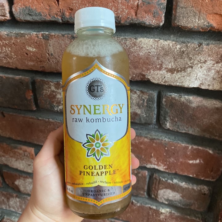 photo of Synergy Golden Pineapple Kombucha shared by @hayward77 on  18 Jul 2021 - review