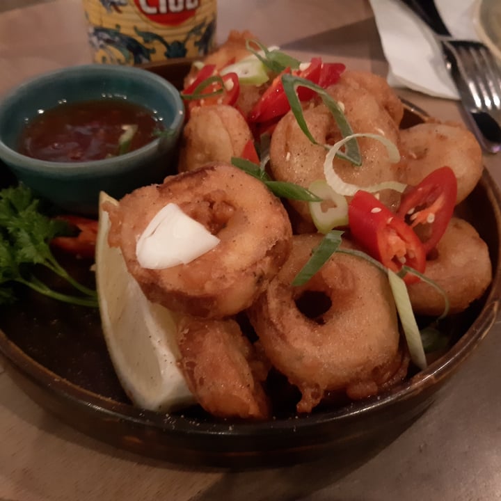 review photo of The Harbour Seafood Restaurant & Takeaway Vegan Squid Rings shared by @claraceballos15 on 24 Sep 2022 - review