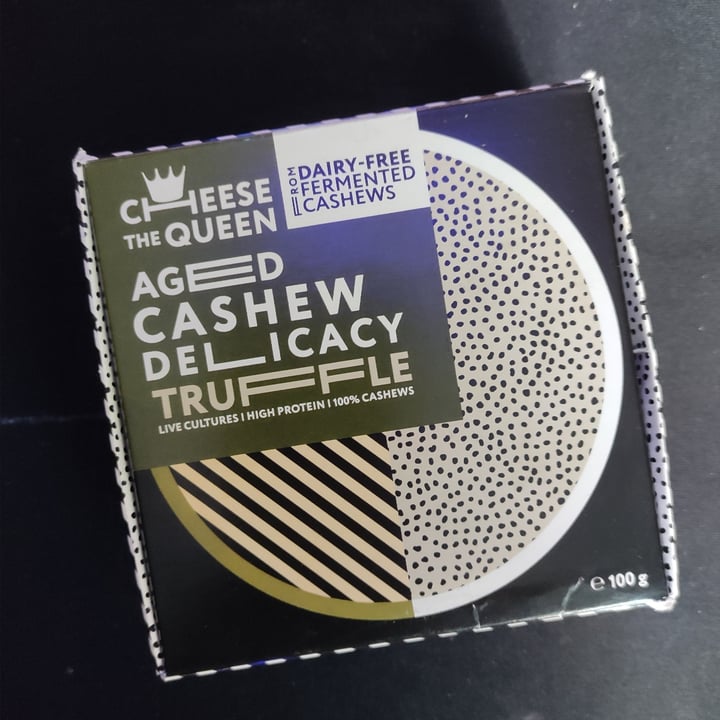 review photo of Cheese the Queen Aged Cashew Delicacy - Truffle shared by @adri99 on 14 May 2022 - review