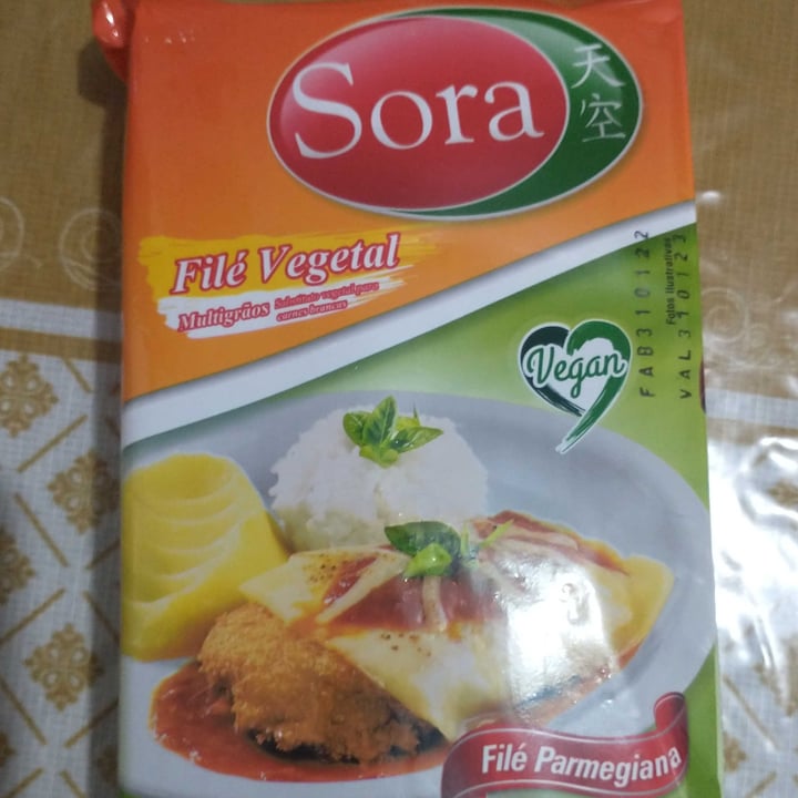 review photo of Sora Filé Vegetal - Filé Parmegiana shared by @ufosgames on 13 May 2022 - review