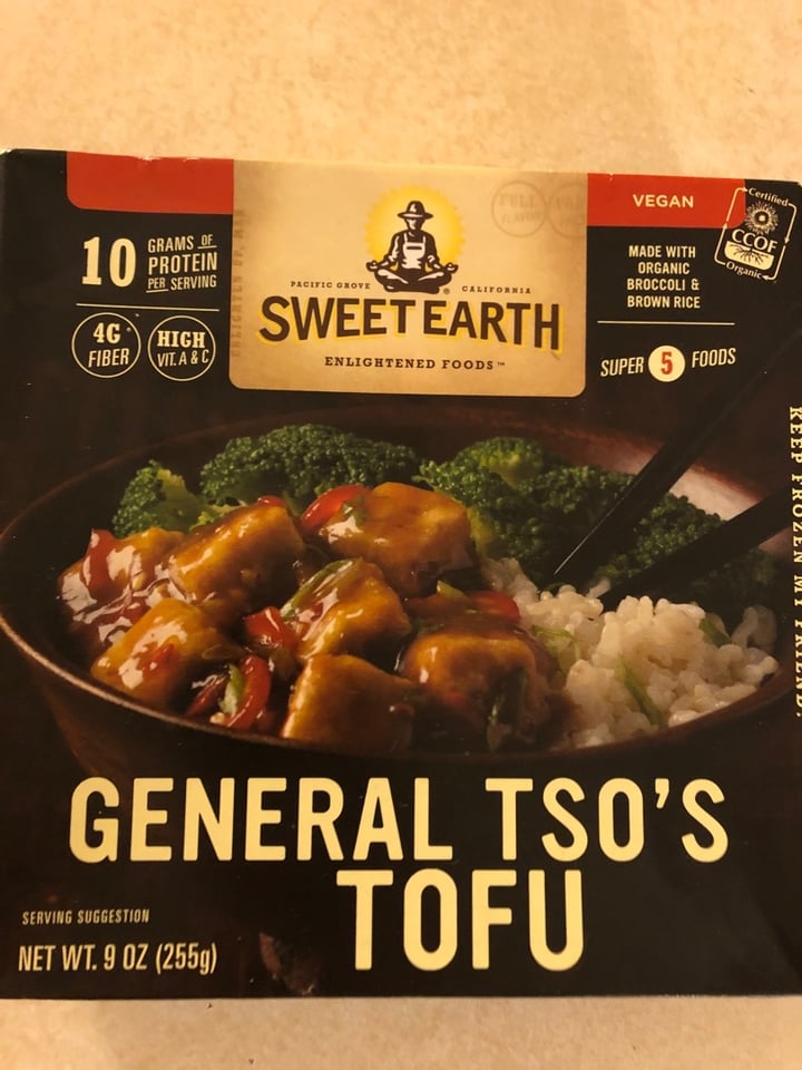 photo of Sweet Earth General Tso's Tofu shared by @carlysutherland on  07 Jan 2020 - review