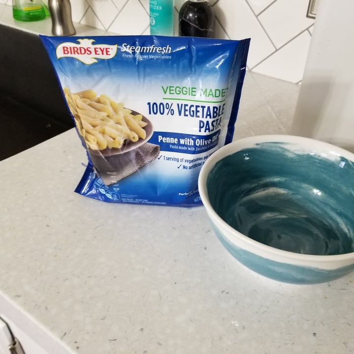 review photo of BirdsEye Veggie Made 100% Vegetable Pasta Penne & Olive Oil shared by @ashleighsmith1987 on 07 Jan 2021 - review