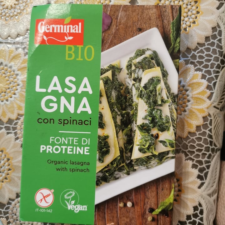 photo of Germinal Bio Lasagna Con Spinaci shared by @eleonor-a on  02 Mar 2022 - review