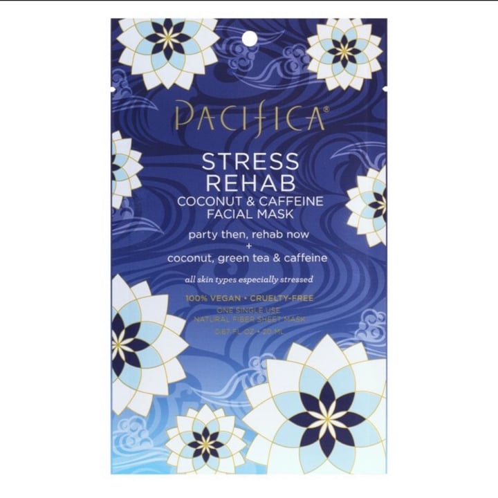 review photo of Pacifica Stress Rehab Coconut and Caffeine Facial Mask shared by @lupiidiaz on 17 Feb 2022 - review