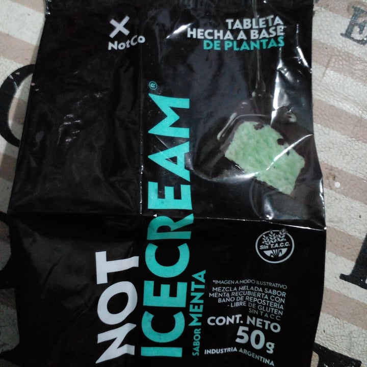 review photo of NotCo Not Icecream Sabor Menta shared by @nanvazveg on 12 Nov 2021 - review