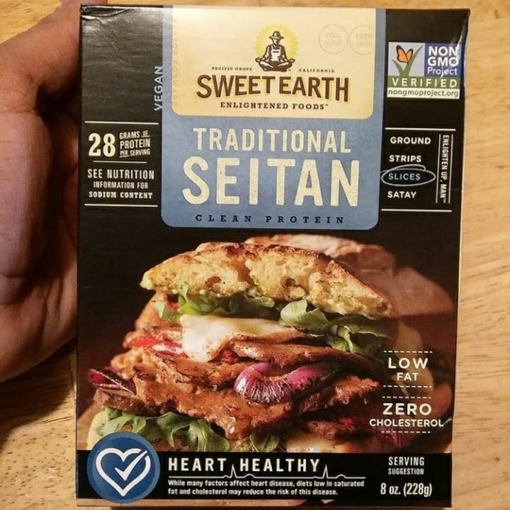 photo of Sweet Earth Traditional Seitan Slices shared by @vgn81 on  12 Apr 2021 - review