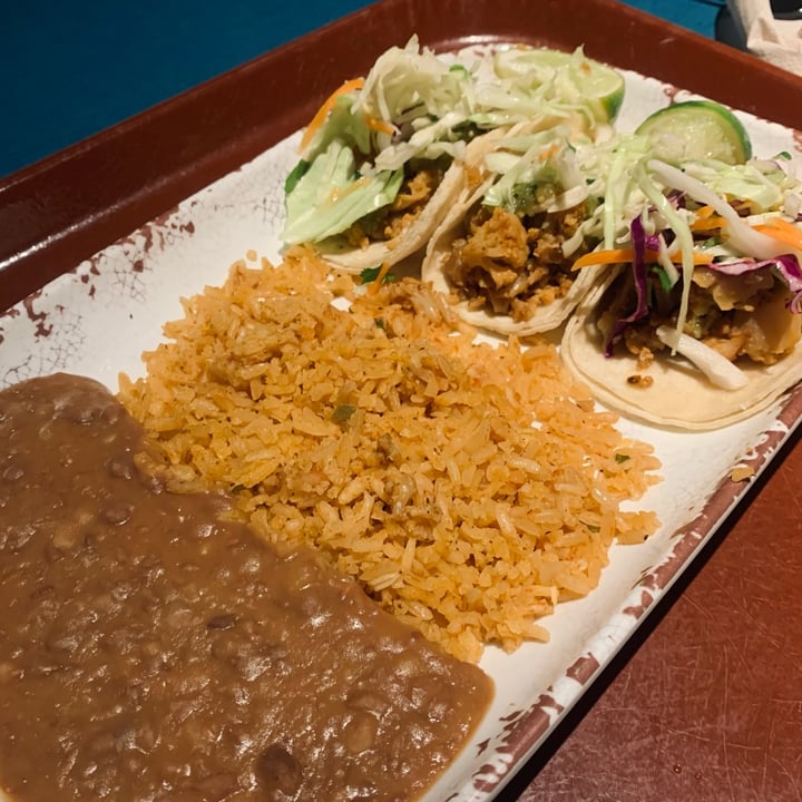 photo of Rancho del Zocalo Restaurante Cauliflower Tacos shared by @ecochee on  15 Mar 2022 - review