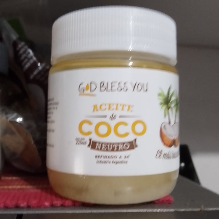 review photo of God Bless You Aceite de Coco shared by @cristhinachico on 13 Sep 2021 - review