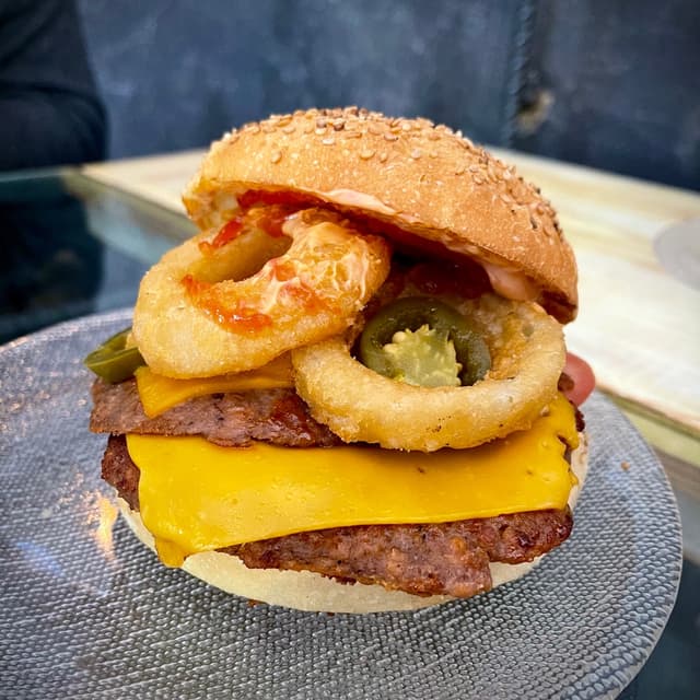Photo of the dish “Hamburguesa Onion Ring”
