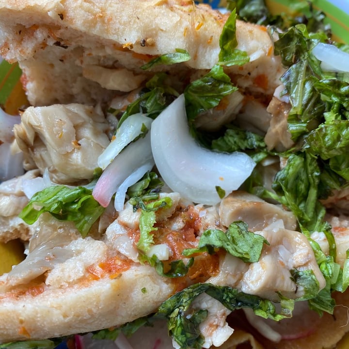 review photo of El Vegano Torta ahogada y tacos dorados shared by @shizomaru on 04 Jun 2021 - review
