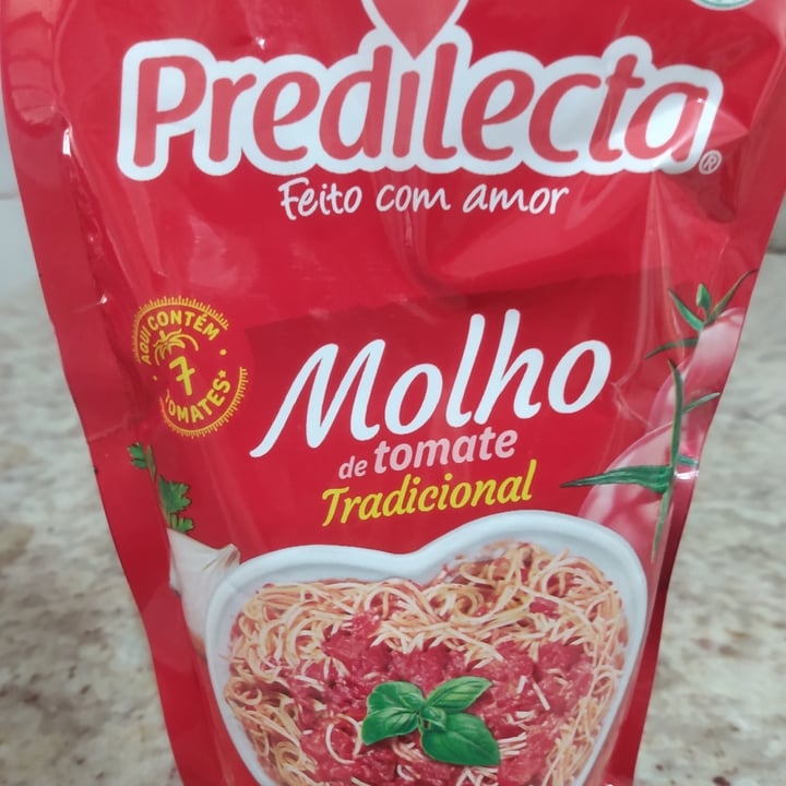 photo of Predilecta  molho de tomate shared by @jugennari on  03 Jul 2022 - review