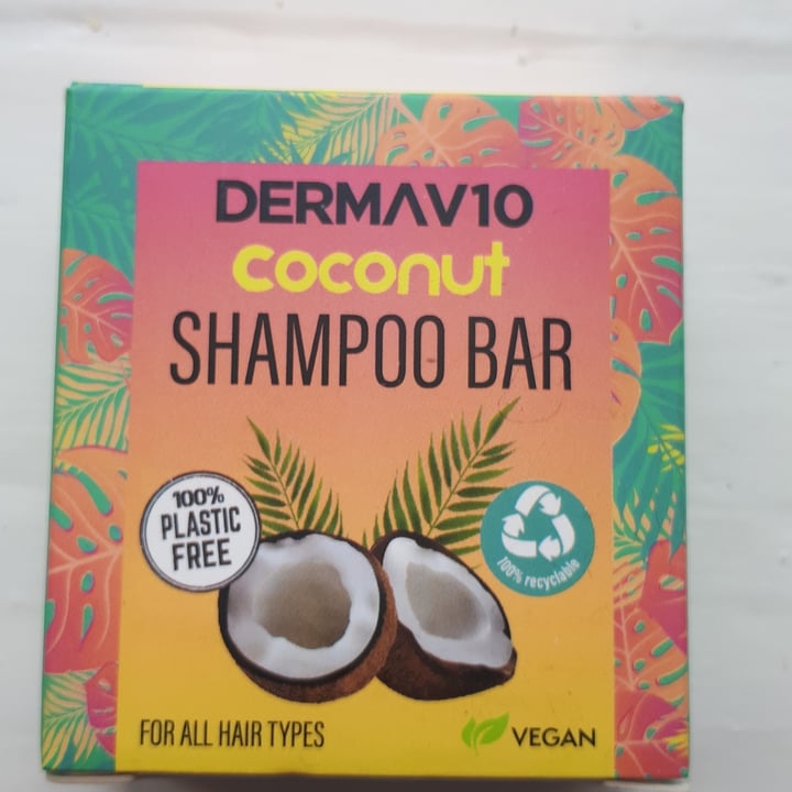 review photo of Derma V10 Coconut shampoo bar shared by @kaki on 27 Jul 2021 - review