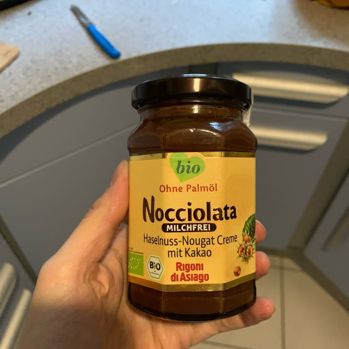 photo of Rigoni di Asiago Nocciolata Dairy Free Hazelnut Spread with Cocoa shared by @ceccagabry on  15 Mar 2022 - review