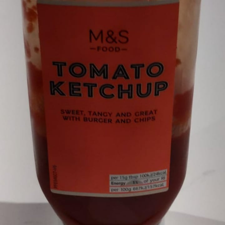 photo of Marks & Spencer Food (M&S) Tomato Ketchup shared by @jgreen on  24 Feb 2022 - review