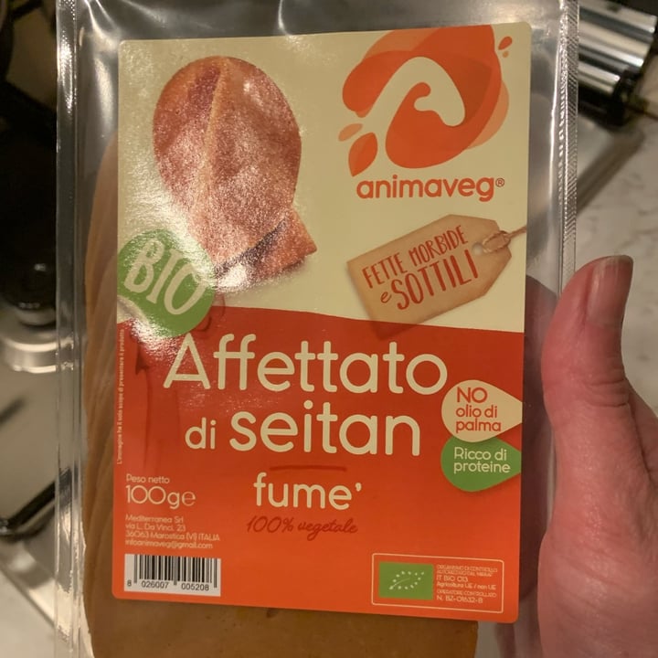 photo of Animaveg Affettato Di Seitan Fumè shared by @gessicaz on  24 Feb 2022 - review