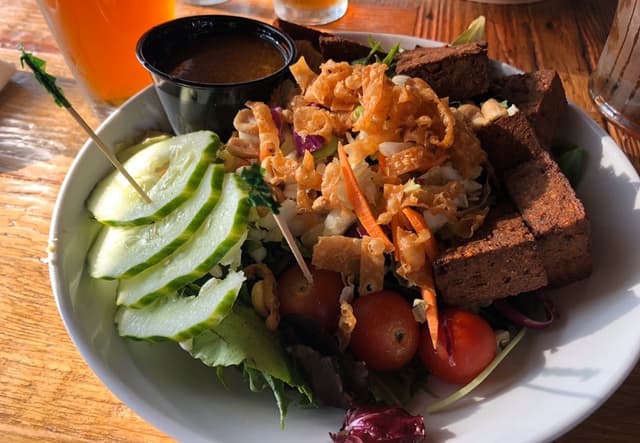Photo of the dish “Blackened Tofu Salad”